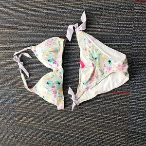 Victoria’s Secret Floral Bikini Lg